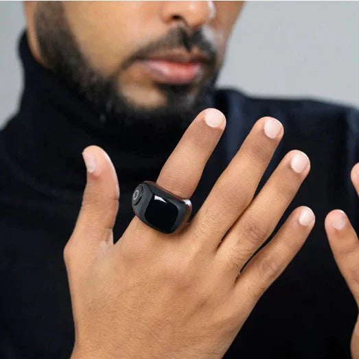 Digital Smart Zikr Ring | خاتم ذكر